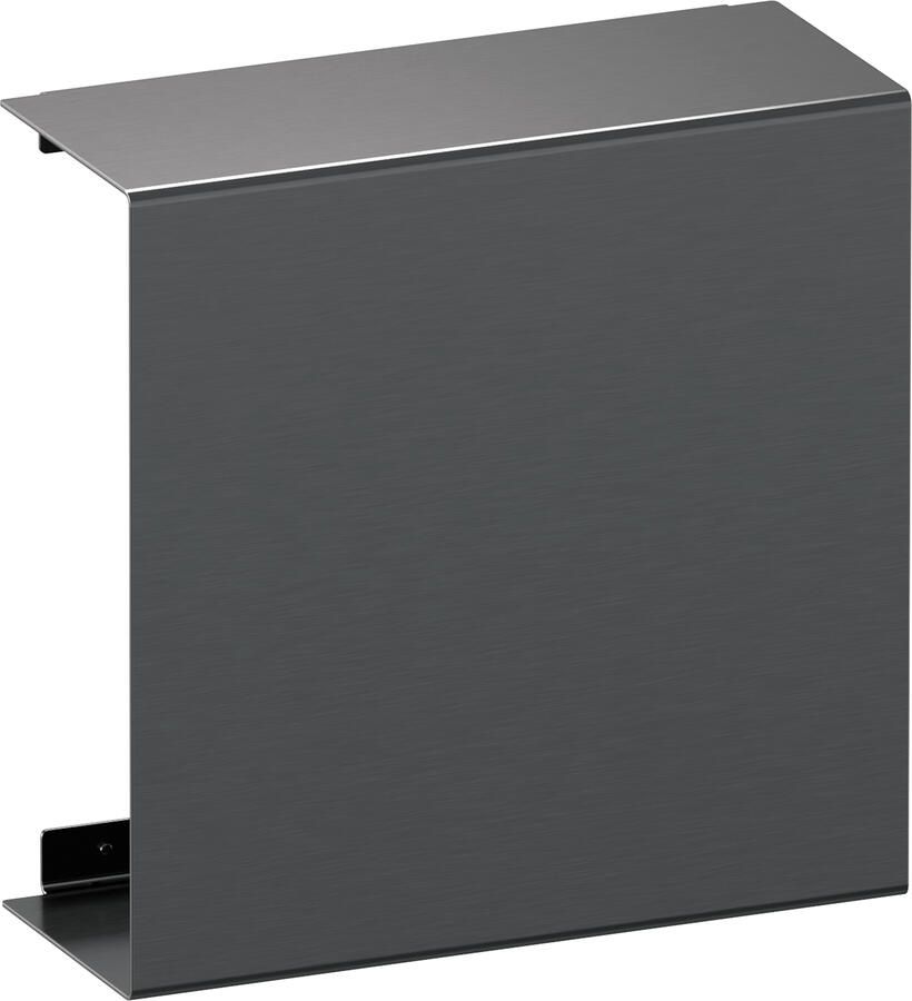 Brauer Opbouwnis Gunmetal Edition Met Verborgen Opbergruimte Gunmetal Geborsteld PVD