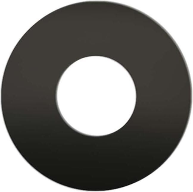 FortiFura Calvi luxe overloopring 3cm geschikt voor wastafels zwart 5 S 148