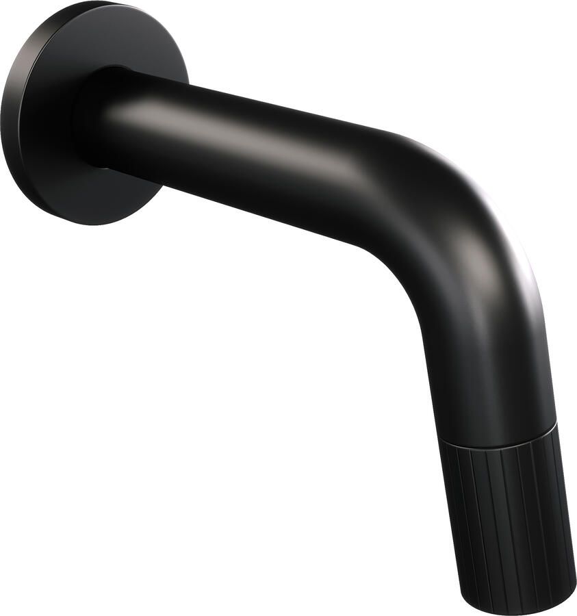 Brauer Stripe inbouw fonteinkraan inkortbaar mat zwart