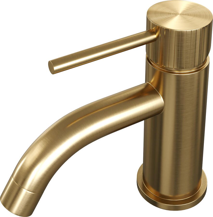 Brauer Stripe opbouw fonteinkraan goud geborsteld PVD