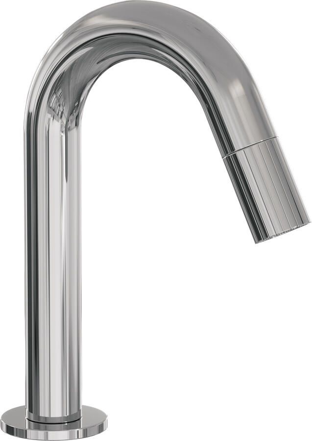 Brauer Stripe opbouw fonteinkraan met gebogen uitloop chroom
