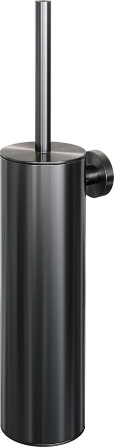 Brauer Gunmetal Edition Toiletborstelhouder wand PVD geborsteld gunmetal 5-GM-322