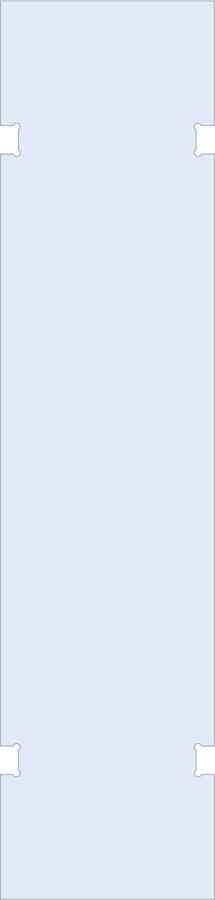 Just Creating Profielloze Inloopwand-Gekoppeld W2-60