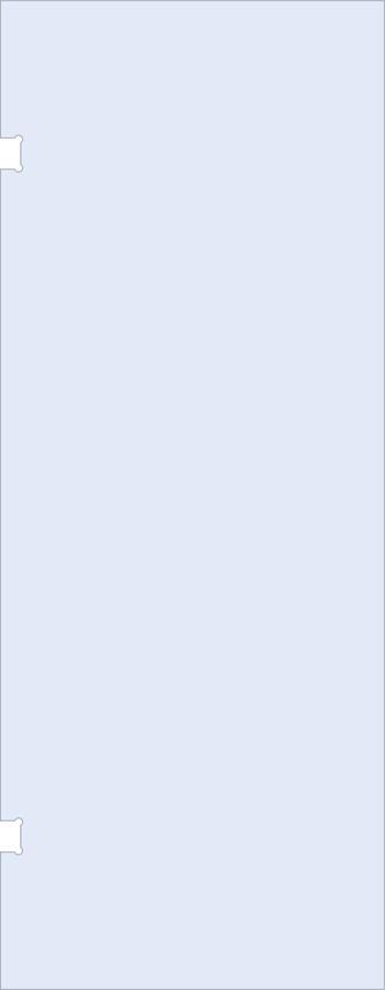 Brauer Wand 90 helder glas enkelzijdige uitsparingen