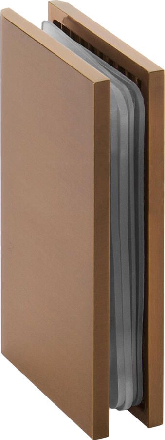 Brauer Wandbevestiging 2 stuks PVD koper geborsteld