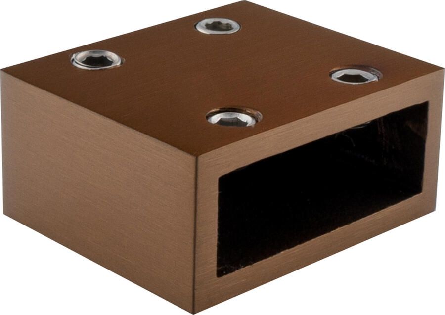 Just Creating Wanddeel Koper geborsteld