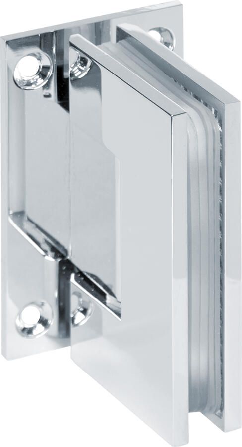 Brauer Wandscharnier 2 stuks chroom
