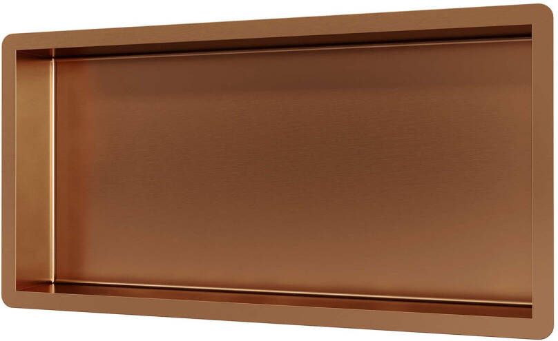 Brauer Copper Edition Inbouwnis 60x30cm PVD geborsteld koper 5-GK-146