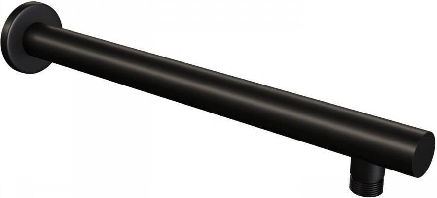 Brauer Muuruitloop Black 40 cm Luxe Mat Zwart