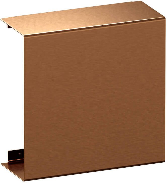 Brauer Copper Edition opbouwnis met verborgen opbergruimte koper geborsteld PVD