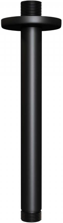 Brauer Plafonduitloop Black 20 cm Mat Zwart