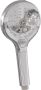 Brauer Chrome Carving Regendoucheset opbouw hoofddouche 20cm glijstang handdouche rond 3 stand carving knoppen chroom 5-CE-087-2 - Thumbnail 1