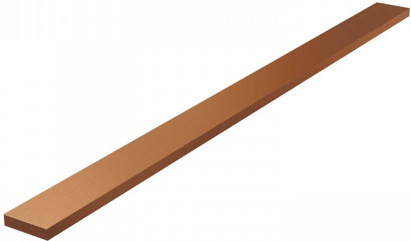Brauer Tegelinlegrooster Copper Edition Omkeerbaar tbv Douchegoot STD W PS 100x7 cm Inclusief Afstandhouders