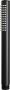 Brauer Black Edition thermostatische inbouw doucheset mat zwart hoofddouche 20cm plafondsteun staafhanddouche met glijstang - Thumbnail 1