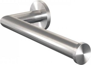 Brauer Toiletrolhouder Brushed Wandmontage met PVD coating Geborsteld RVS