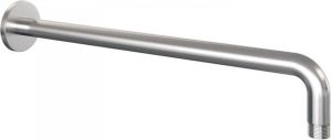 Brauer Brushed Edition Wandarm gebogen 40cm PVD geborsteld RVS N-NG-5504