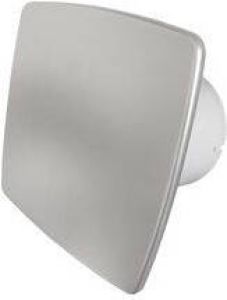 BWS Badkamer Ventilator Pro Design Standaard 100 mm 105 m3 Bold Line RVS