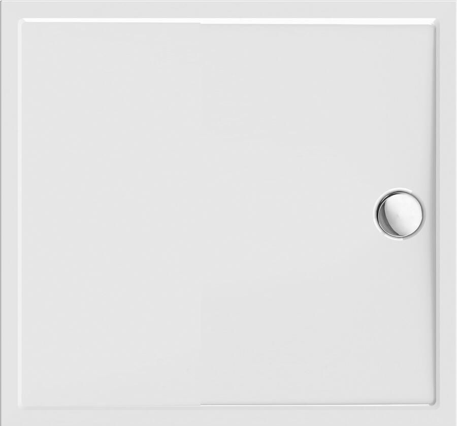 BWS Douchebak Vierkant Acrylic 80x80x4 cm Wit