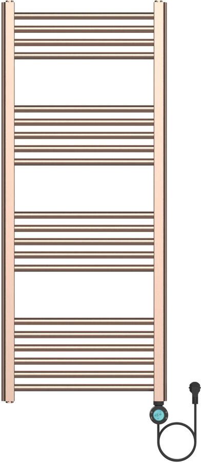 BWS Elektrische Radiator Cory met Smart Wifi 120x50cm 700W Geborsteld Koper