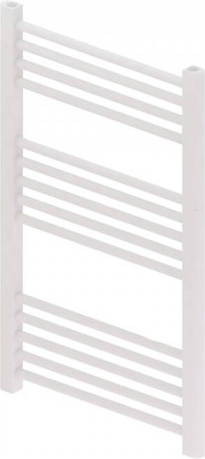 Boss & wessing Designradiator BWS Vertico Multirail 80x60 cm Wit Zij-Onderaansluiting