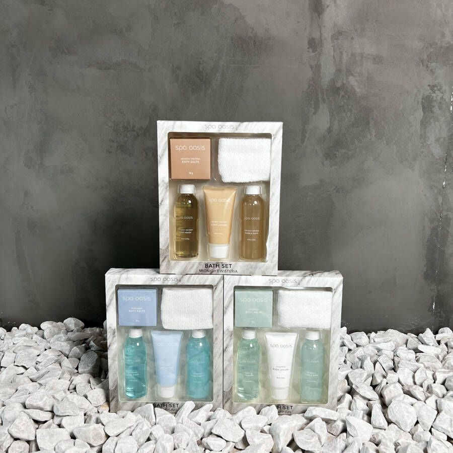 Boss & Wessing Giftset 5-Delig Deluxe BWS Wellness Assorti