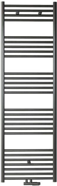 Boss & Wessing Handdoek Radiator BWS Cory 160x60 cm 557 Watt Midden en Zijaansluiting Gunmetal