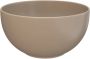 Boss & Wessing BWS Mini Waskom 23 cm Keramiek Taupe - Thumbnail 1