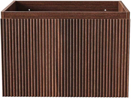 BWS Onderkast Ember Greeploos 1 Lade 60x40x45 cm Wenge