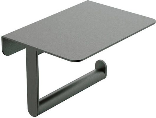 BWS Toiletrolhouder Mark Met Planchet Gunmetal