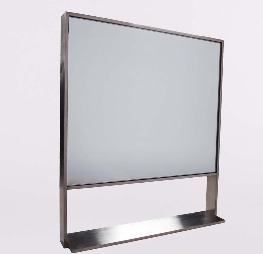 Casajoy Badkamerspiegel 60x70 cm RVS Frame en Planchet