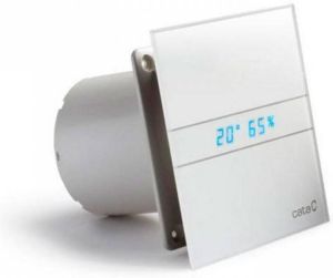 Cata Badkamer Ventilator E-150 GTH LED Axial Timer En Vochtsensor 150 mm 10W 19W Wit