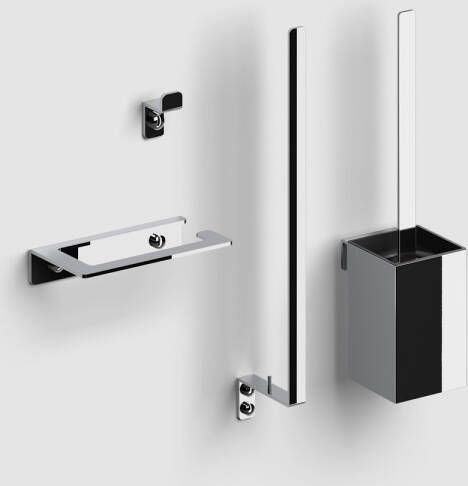 Clou Fold toilet accessoireset chroom CL 09.04099.29.01