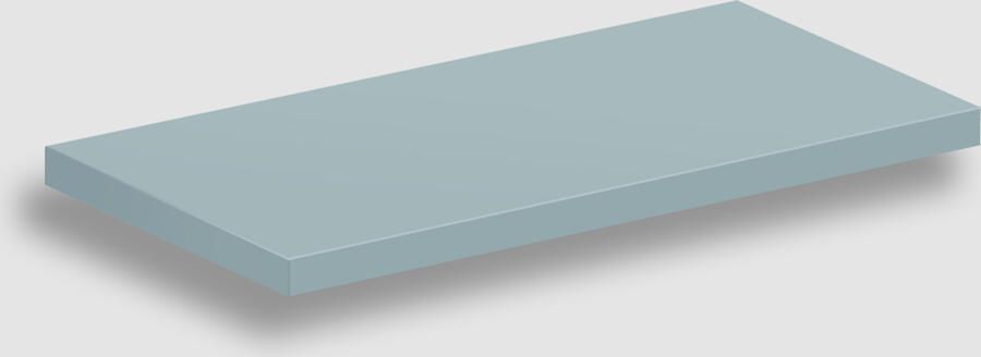 Clou Bovenblad Verti 36x18x2 cm Mat Blauw