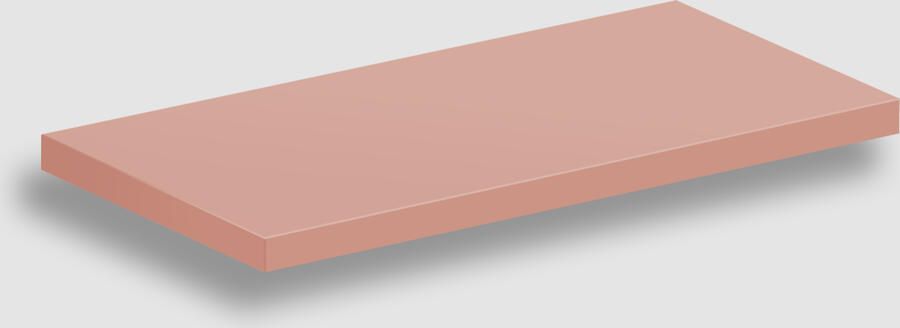 Clou Bovenblad Verti 36x18x2 cm Mat Roze