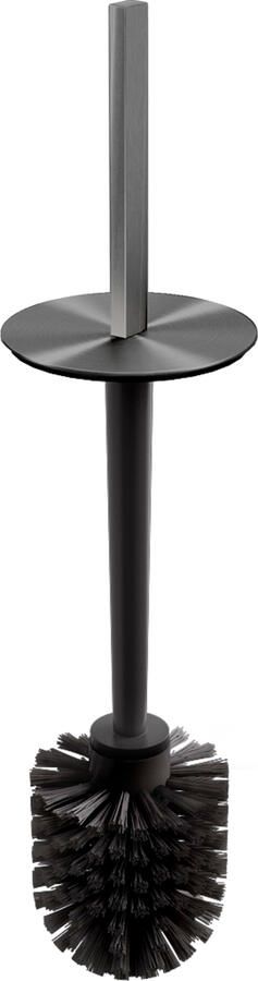 Clou Flat reserve toiletborstel met gunmetal geborsteld PVD greep