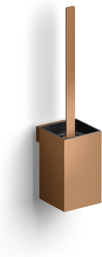 Clou Fold toiletborstelgarnituur 35.5cm hoog wandmodel PVD geborsteld brons CL 09.04041.83