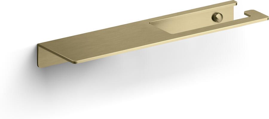 Clou Fold toiletrolhouder zonder klep goud geb. PVD CL 09.04028.82