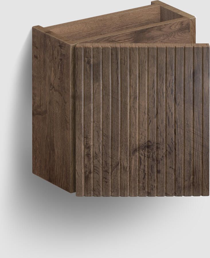 Clou Fonteinkast Verti 36x36x18 cm Donker Eiken Links