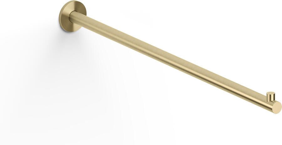 Clou Kaldur handdoekrek recht goud geborsteld PVD CL 09.05058.82