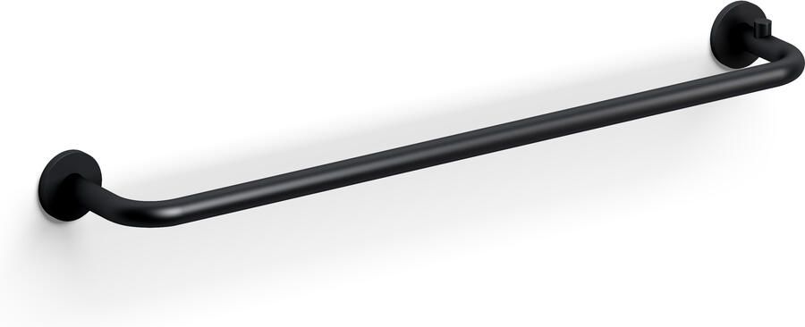 Clou Kaldur handdoekrek 45 cm mat zwart CL 09.05051.21