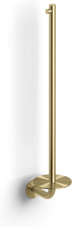 Clou Kaldur reserverolhouder t.b.v. 3 stuks goud geborsteld PVD CL 09.05035.82