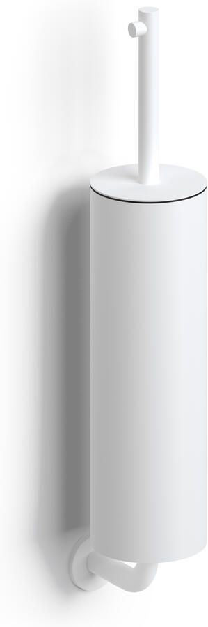 Clou Kaldur toiletborstelgarnituur wandmodel mat wit CL 09.05041.20