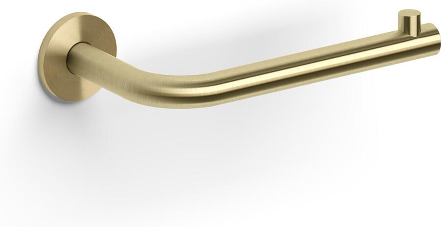Clou Kaldur toiletrolhouder L-vorm zonder klep goud geb. PVD CL 09.05030.82
