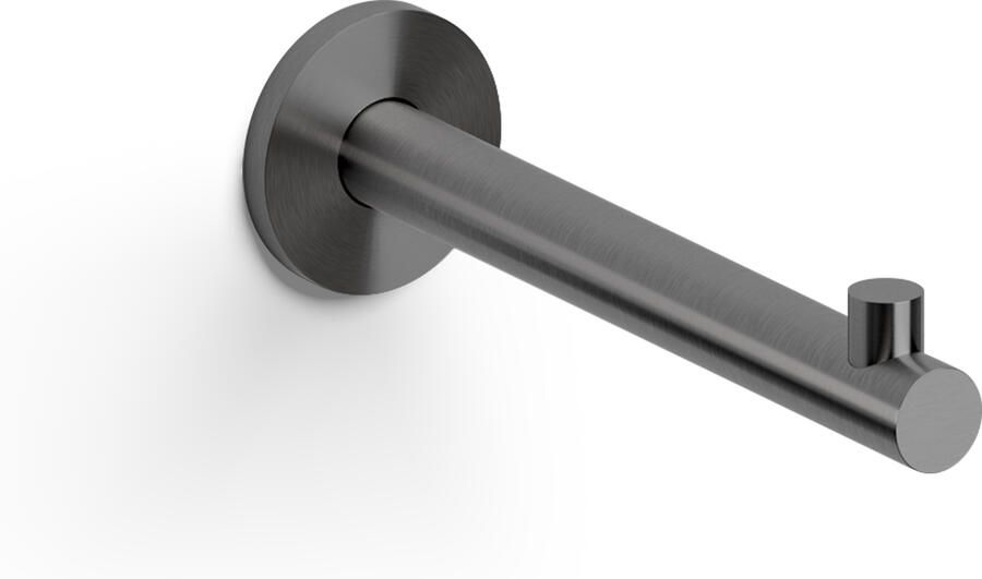 Clou Kaldur toiletrolhouder recht gunmetal geb. PVD CL 09.05031.84