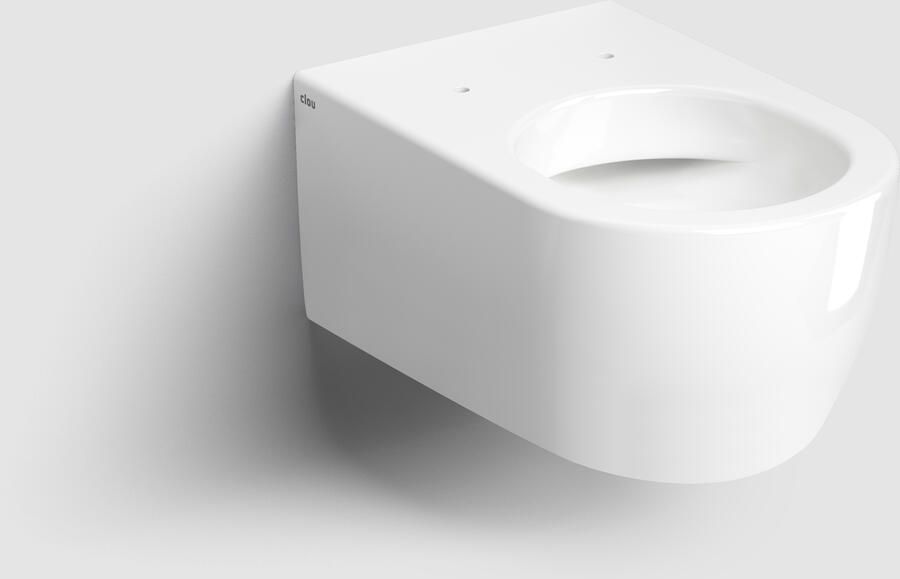 Clou New Hammock Wandtoilet 37x54x33cm Mat Wit Keramiek versie 54cm