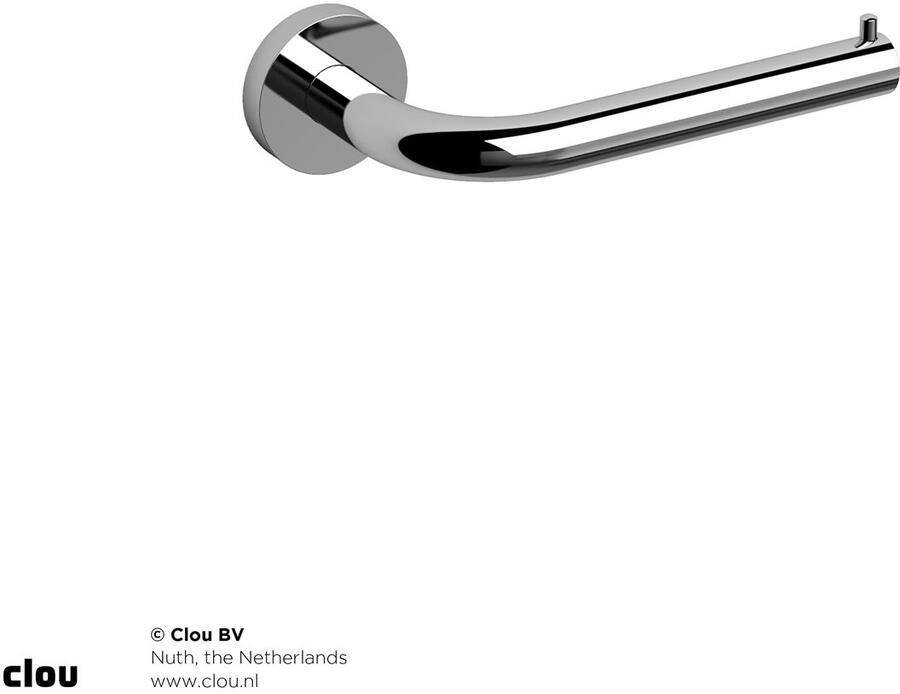 Clou InBe toiletrolhouder zonder klep chroom IB 09.60030