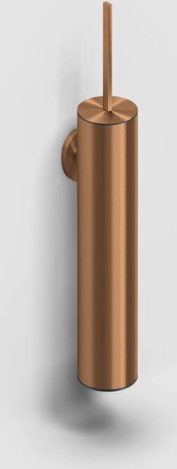 Clou Flat toiletborstelgarnituur wandmodel brons geborsteld PVD CL 09.02041.83