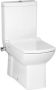 Creavit Lara Staande Toilet onderpot bidet sproeier -koud water kraan wit LR360-34CB00E-0001 - Thumbnail 1