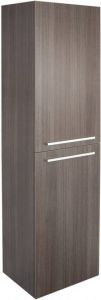 Differnz Badkamerkast Flow 30x40x150cm MDF Eiken Grijs Softclose