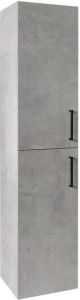 Differnz Hilde hoge kolomkast 160x35x32cm betonlook